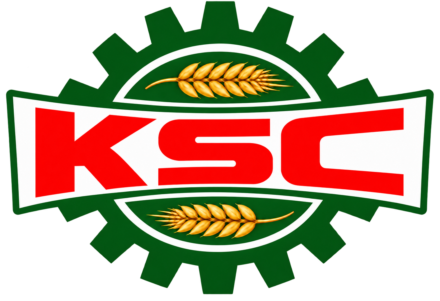 KSC wheat and gear logo